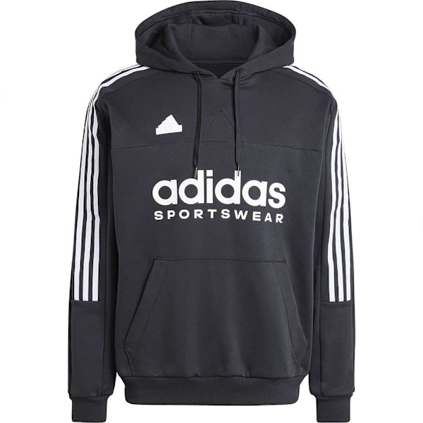 Adidas House Of Tiro Fleece Tröja Med Huva Svart M / Regular Man