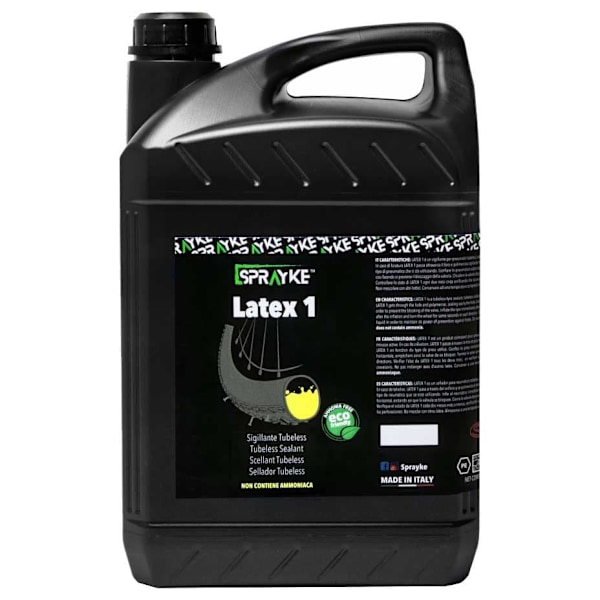 Sprayke Tubeless Rengastiiviste Latex 1 5l Musta