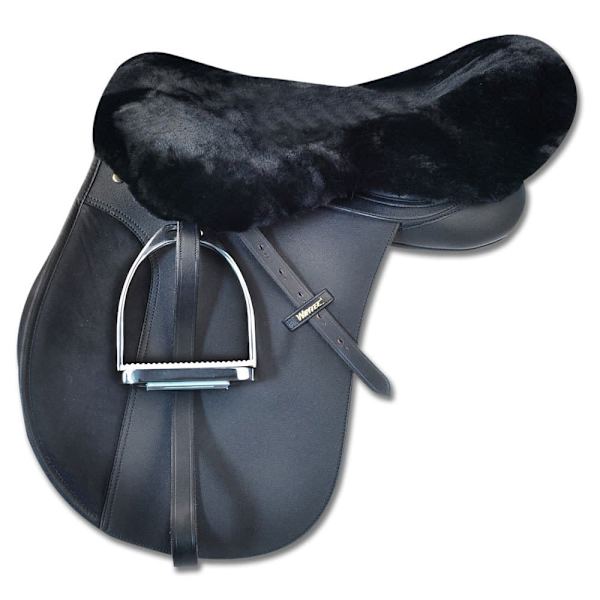 Waldhausen Sædebetræk Real Lambskin Sort