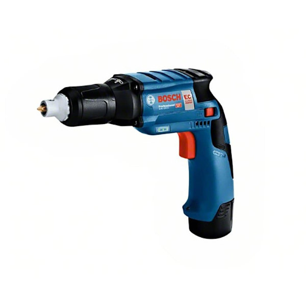 Bosch Professional Gipsplade Skruetrækker Gtb12v-11+2x2ah+gal12v-20 Søvfarvet