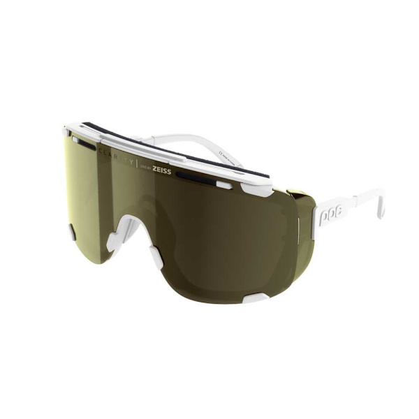 Poc Devour Glacial Solbriller Transparent Clarity Universal / Sunny Gold/CAT2