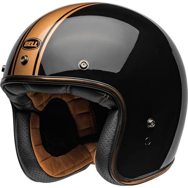 Bell Custom 500 åben Hjelm Sort M
