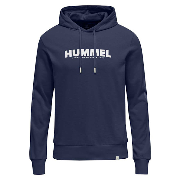 Hummel Hættetrøje Legacy Logo Blå S Mand