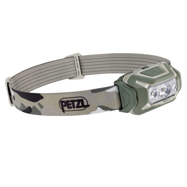 Petzl Strålkastare Aria 2 Silver 450 Lumens Kamouflage