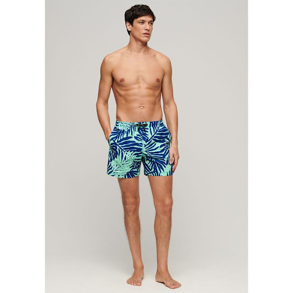 Superdry Printed 15´´ Badbyxor Blå S Man