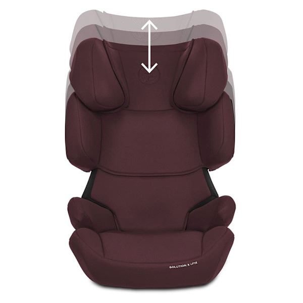 Cybex Solution X I-fix Bilbarnstol Lila