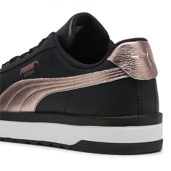 Puma Select Roma Feminine Metallic Sko Sort EU 37 Kvinde