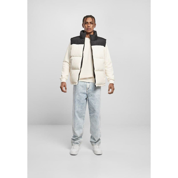 Urban Classics Vest Block Puffer Sort M Mand