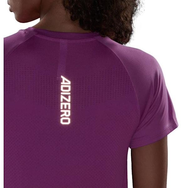 Adidas Kortärmad T-shirt Parley Adizero Rosa S Kvinna