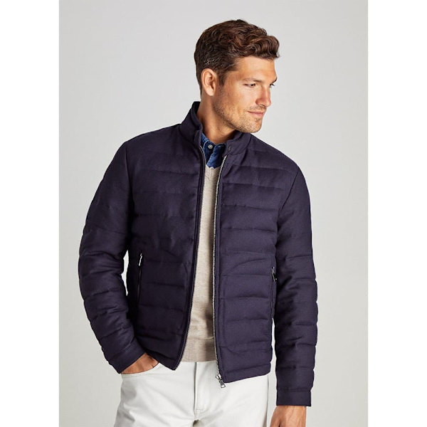 FaÇonnable Takki Flannel Down Sininen M Mies