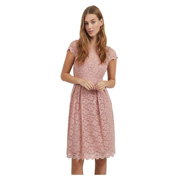 Vila Klänning Kalila Rosa S Kvinna