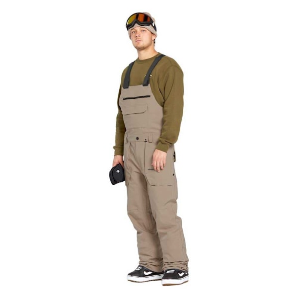 Volcom Roan Bib Race Dräkt Brun S Man