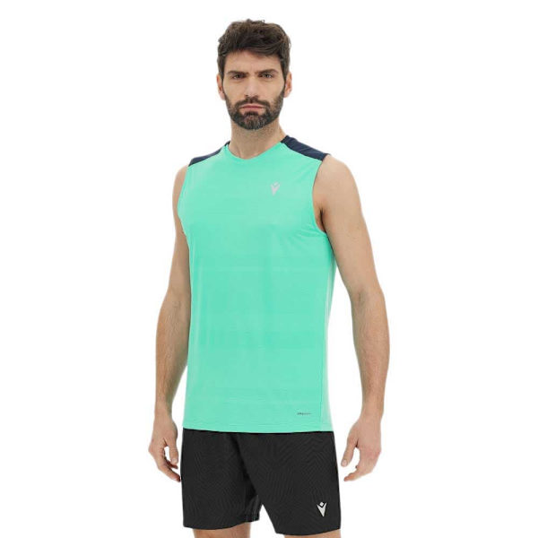 Macron Hervert ærmeløs T-shirt Grøn L Mand