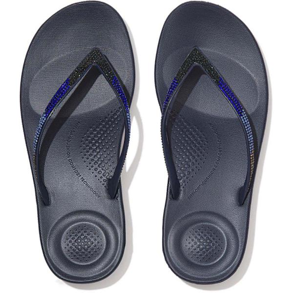 Fitflop Flip Flops Classic Iqushion Blå EU 36 Kvinna