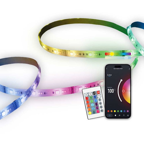 Ksix Wifi Rgb Cct 5 M Led-lysstrimmel