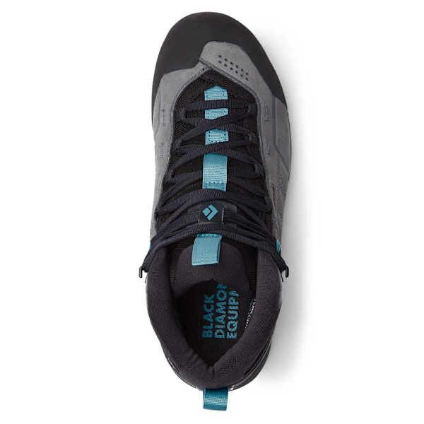 Black Diamond Approach Sko Mission Leather Mid Wp Grå EU 38 Kvinde