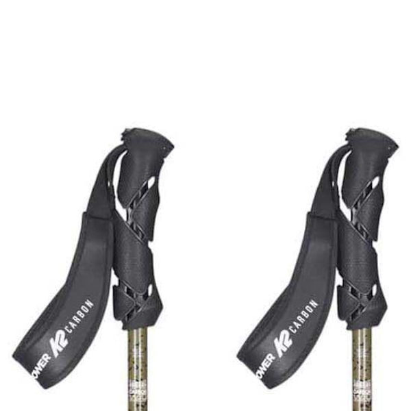 K2 Pol Power Carbon Orange,Sort 120 cm