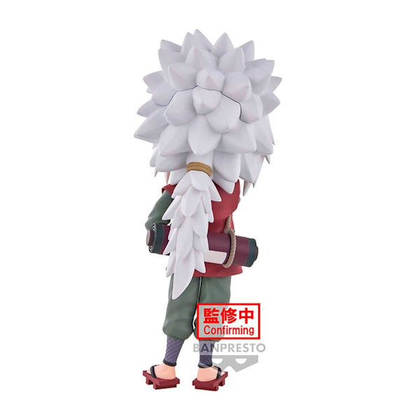 Banpresto Hahmo Jiraiya Naruto Shippuden Q Posket 14 Cm Punainen