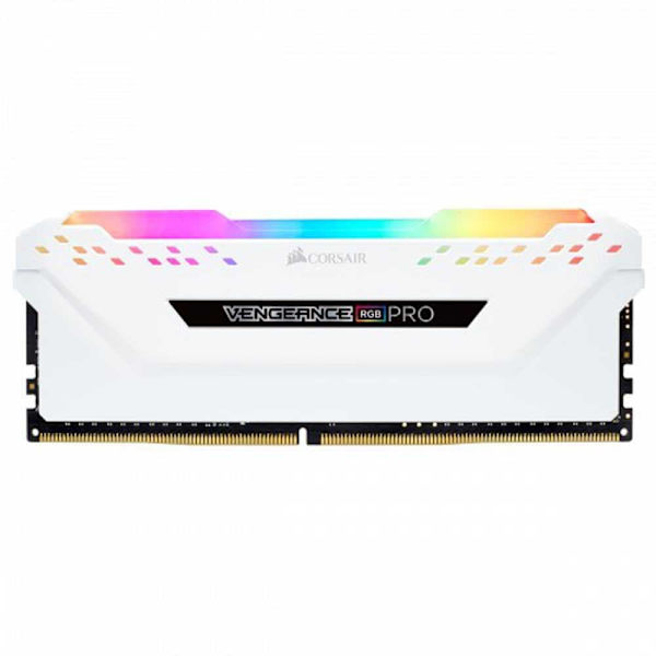 Corsair Ram-hukommelse Vengeance Cmw32gx4m2e3200c16w 32gb 2x16gb Ddr4 3200mhz Hvid