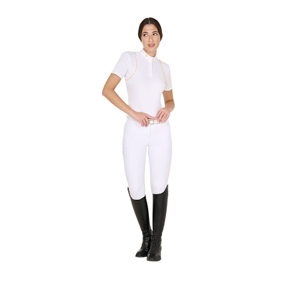 Equestro Buttons Kortärmad Polotröja  XL