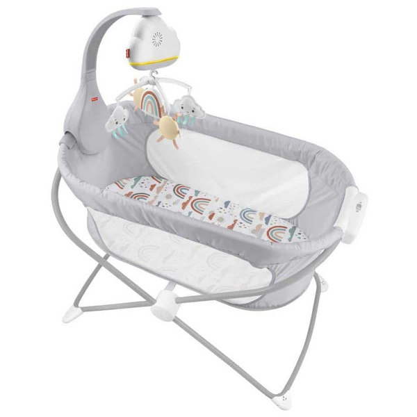 Fisher Price Regnbågsduschar Bassinet To Bedside Mobile Flerfärgad 1 Months