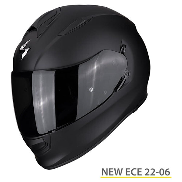Scorpion Fuld Ansigtshjelm Exo-491 Solid Sort M