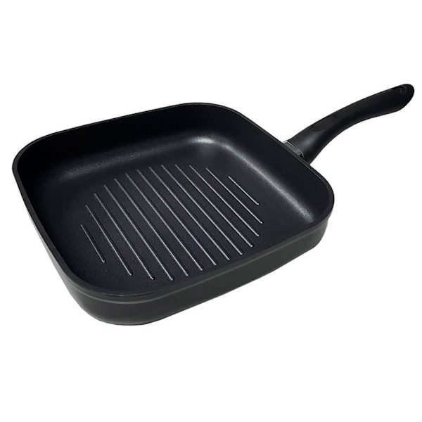 Edm Grillpande Professional Line 24 Cm Sort