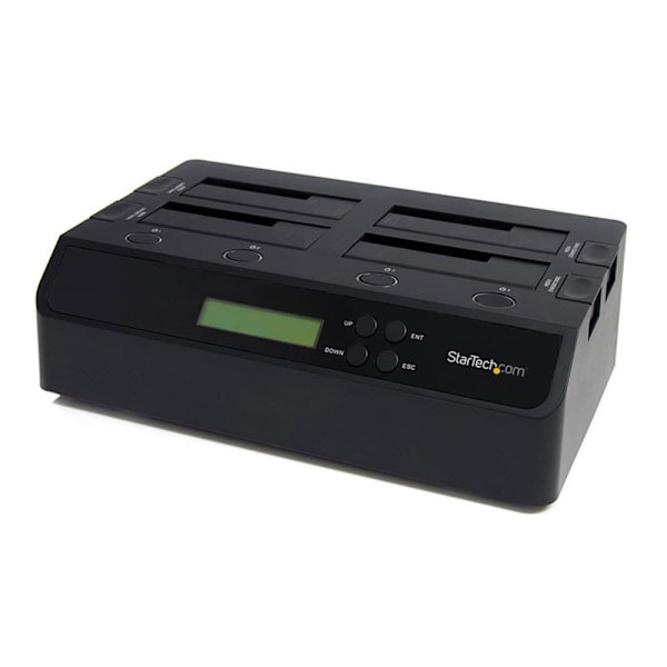 Startech Hdd Duplikator Dock Usb 3 Esata Sata 1:3 Sort