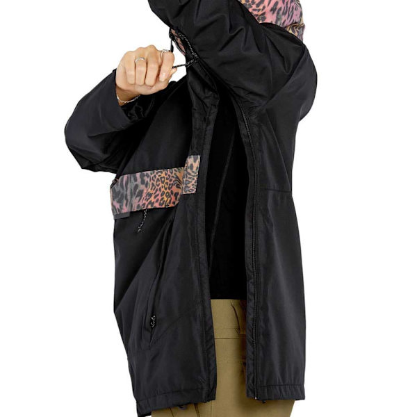 Volcom Ashfield Jacka Svart M Kvinna