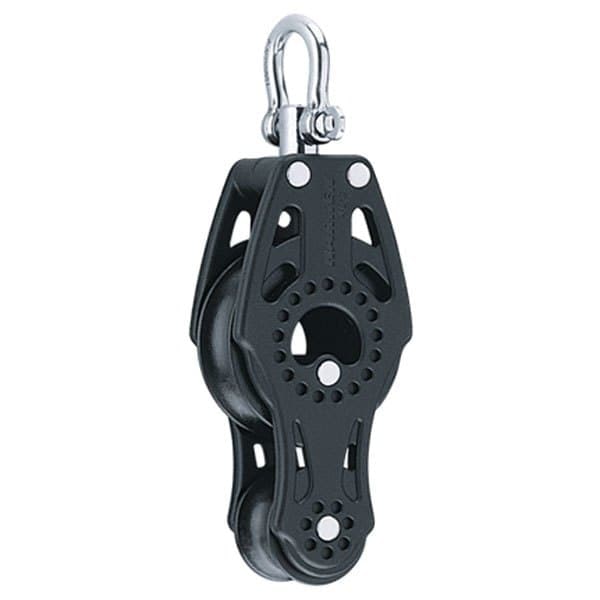 Harken Sjækle Remskive Carbo Fiddle 57 Mm Sort