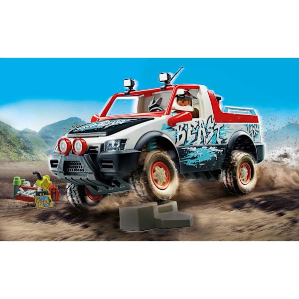 Playmobil Bilkonstruktion Spil Rally Søvfarvet