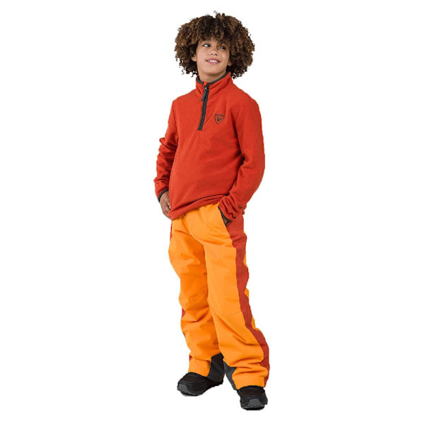 Rossignol Strawpile Fleece Med Halv Dragkedja Orange 16 Years