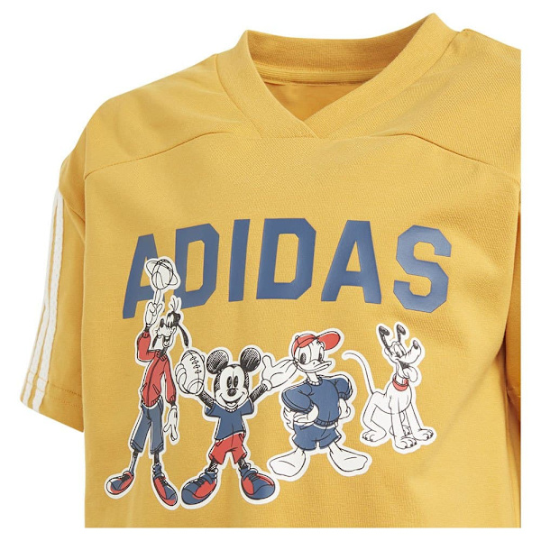 Adidas Disney Mickey Mouse Shorts Gul 6-7 Years Pojke