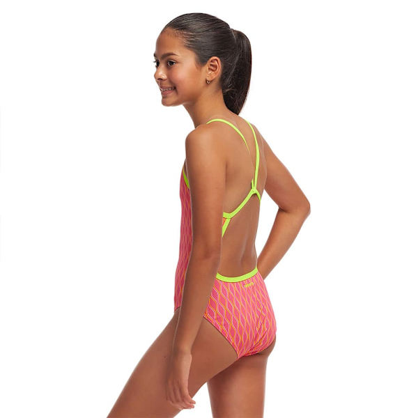 Funkita Single Strap Badetøj  12 Years Pige