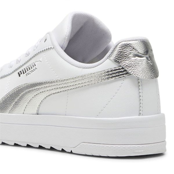 Puma Select Roma Feminine Metallic Skor Vit EU 40 Kvinna