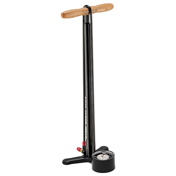 Lezyne Gulvpumpe Steel Sort 220 Psi