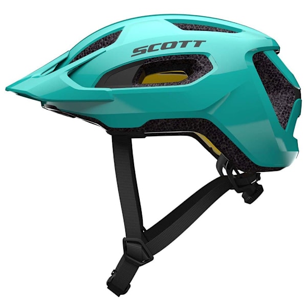 Scott Mtb Hjelm Supra Plus Mips Grøn,Blå M-L