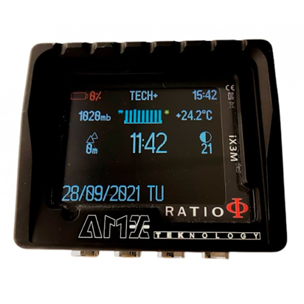 Amx Teknology Dykkercomputerbeskytter Ratio Ixm3 V1 Søvfarvet