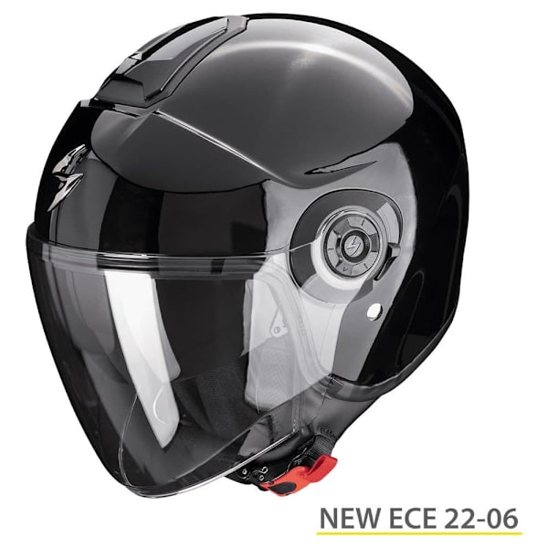 Scorpion Åben Ansigtshjelm Exo-city Ii Solid Sort M
