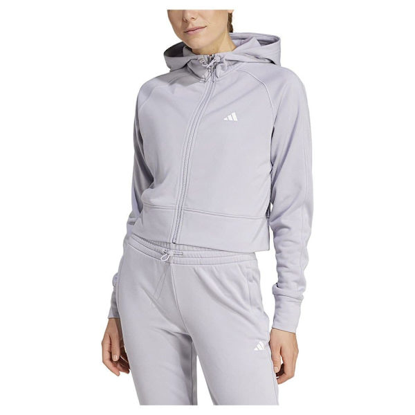 Adidas Aeroready Game And Go Fleece Träningsjacka  L Kvinna