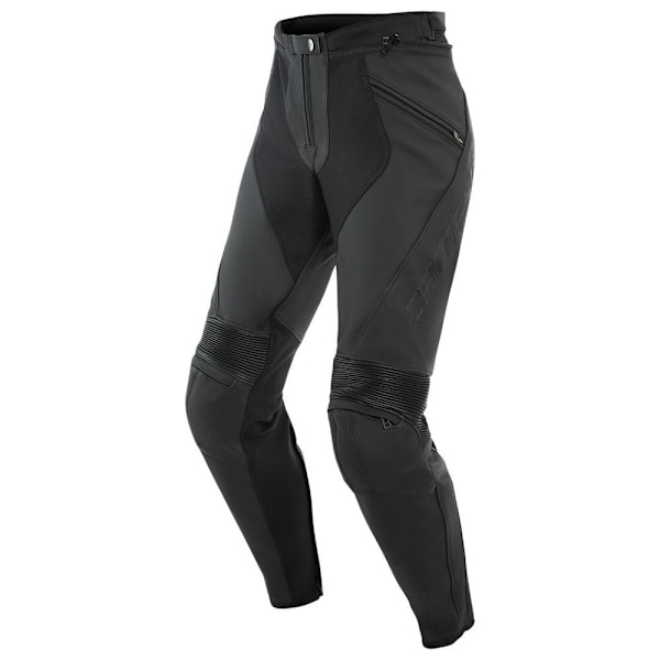 Dainese Lange Bukser Pony 3 Leather Sort 44 Kvinde