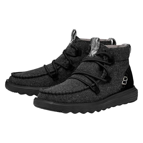 Hey Dude Skor Reyes Wool Svart EU 38 Kvinna