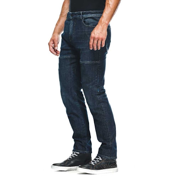 Dainese Outlet Byxor Denim Blast Regular Tex Blå 37 Man