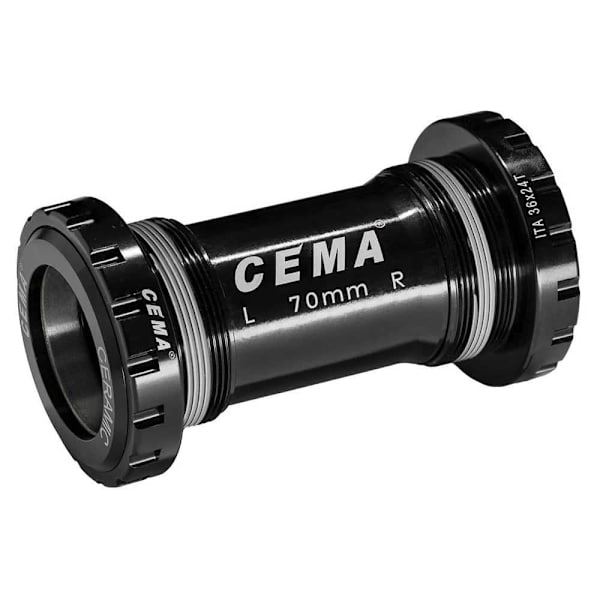 Cema Bottenfästeskoppar I Rostfritt Stål För Fsa Ita 386/rotor 30 Mm Silver 70 mm