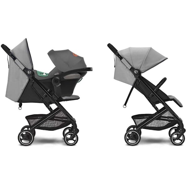 Cybex Klapvogn Beezy Travelsystem Incl. Aton S2 Søvfarvet