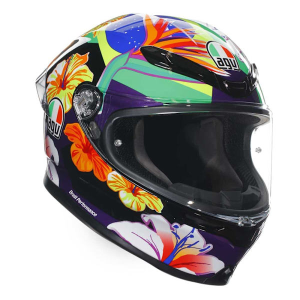 Agv Fuld Ansigtshjelm K6 S E2206 Mplk Flerfarvet XL