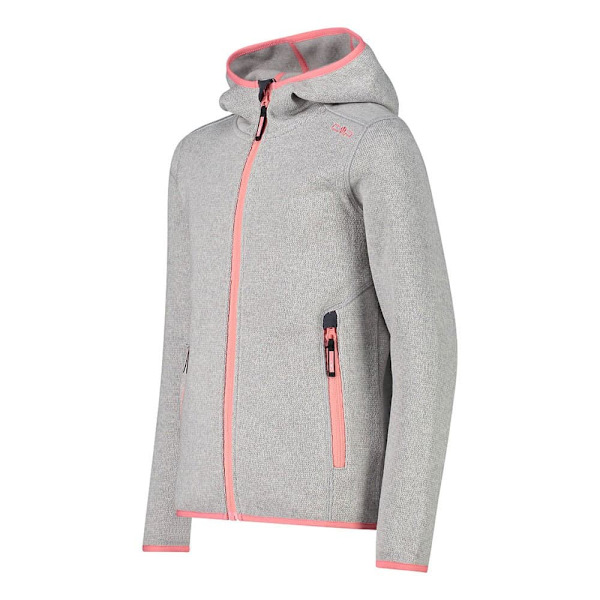 Cmp Fleece Med Huva Jacket 3h19825 Grå 16 Years