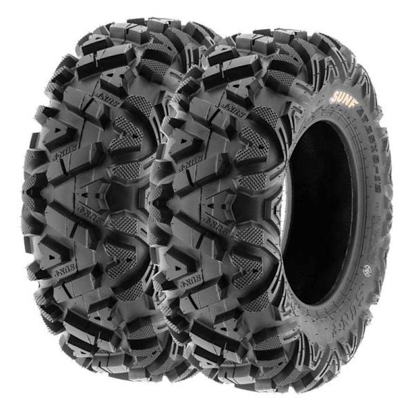 Sun-f Atv Däck A-033 Svart 28 X 11 / R12