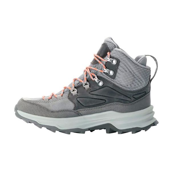 Jack Wolfskin Cyrox Texapore Mid Vandringskängor Grå EU 37 1/2 Kvinna