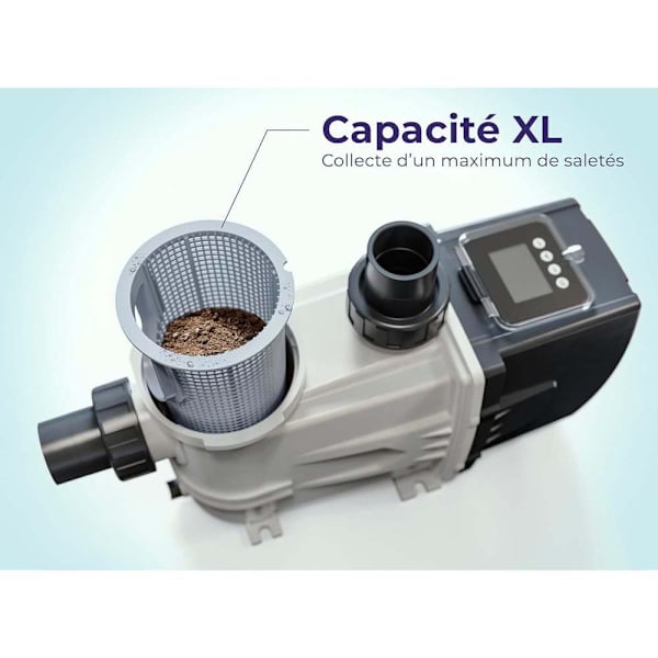 Gre Pool Pumpe 0.75 Hp Up To 65m³  3-4 cv